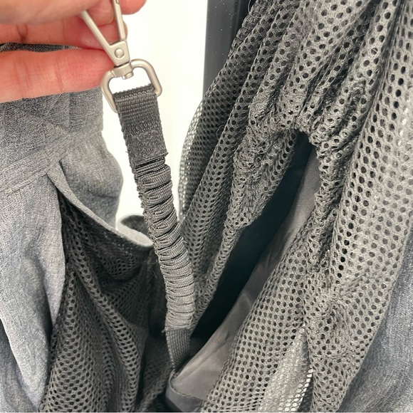 Medium Padded Shoulder Strap Dog Cat Carrier Sling (Grey for 8-15 lbs) - Picture 7 of 11